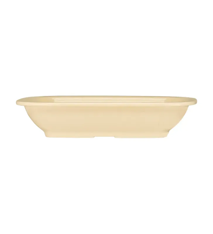 Platón Cuadrilongo Santa Anita 25x18 cm - Melamina Color Arena