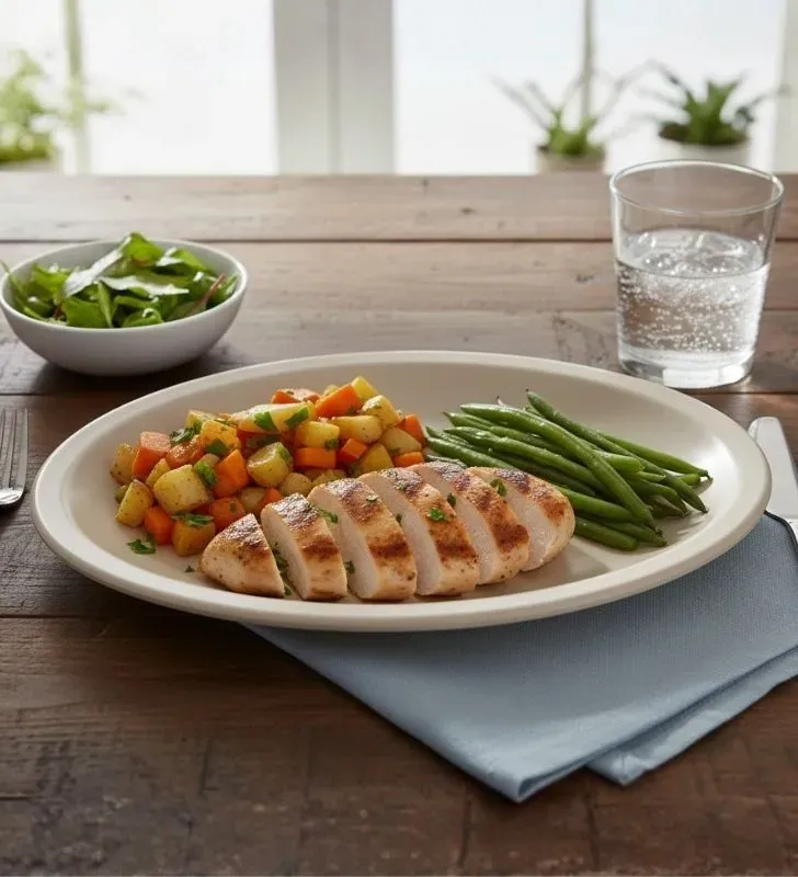 Platón Tampiqueño Santa Anita 29x20 cm - Melamina Arena Resistente