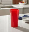 Vaso Diamante de Plástico Largo - Juguetes Jugar (1 pza)