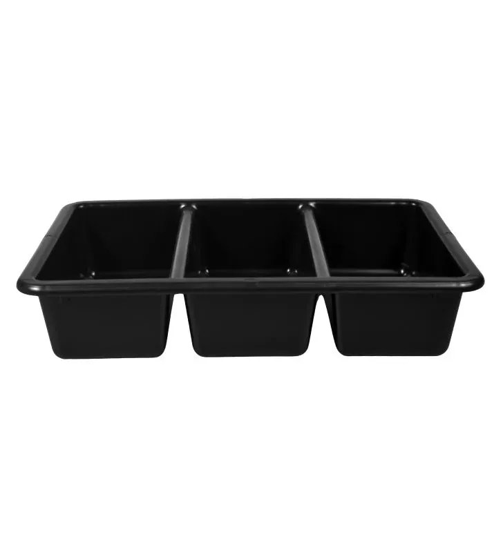 Charola Multiusos Chica 3 Divisiones Plastymet - Resistencia y Orden