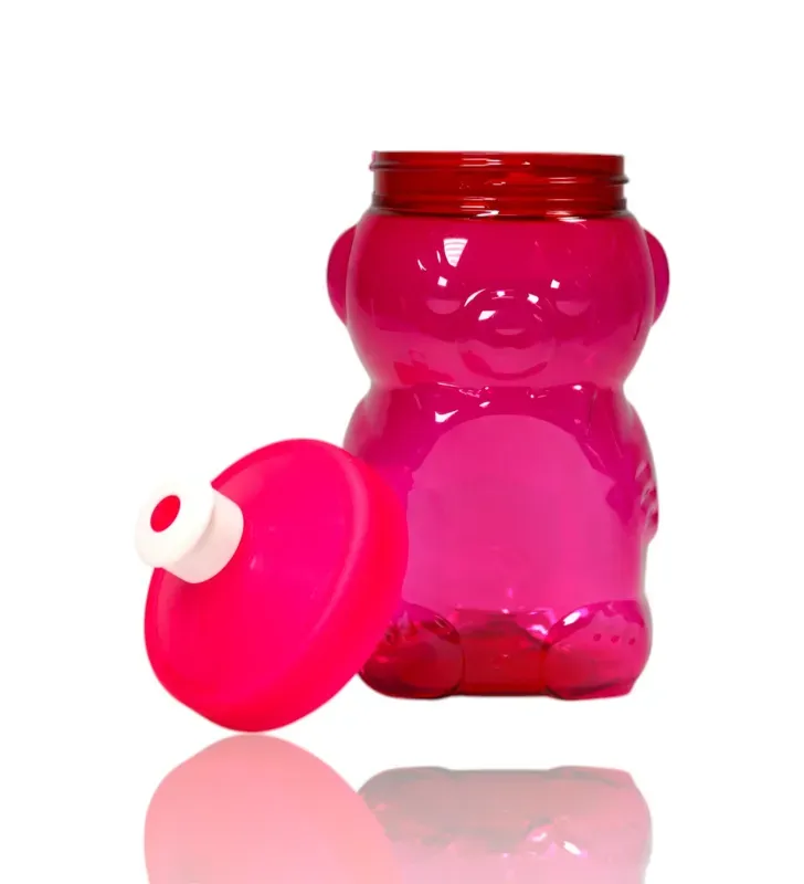 Envase de Oso Chico 250 ml con Tapa Chupón - Plastymet
