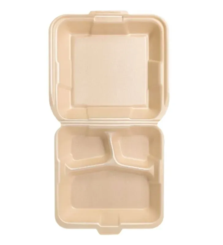 Domo Orion Biodegradable 8x8 con Divisiones - 50 pzas