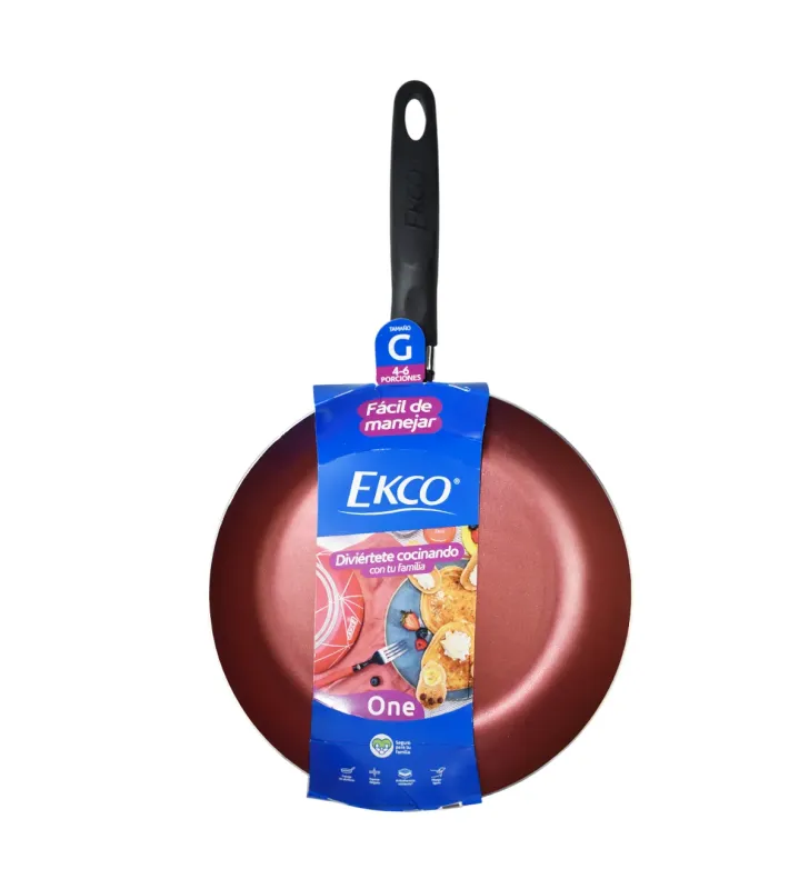 Sartén 26 cm rojo PHT – aluminio antiadherente