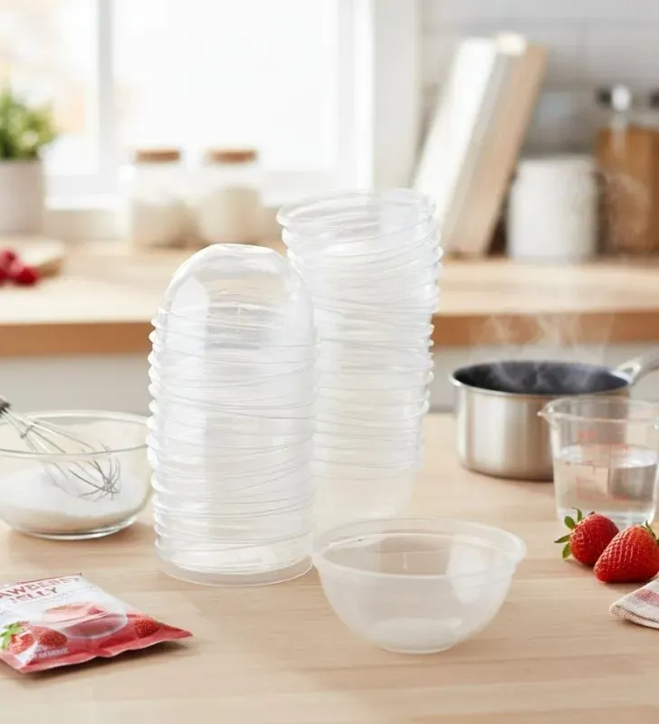 Vaso Gelatinero 16-C Bio Cuevas - Cristal con Gajos (50 pzas)