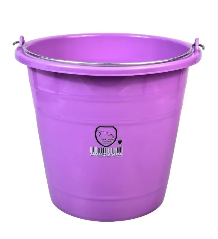 Cubeta 10 Litros Graduada Grupo Come In - Varios Colores