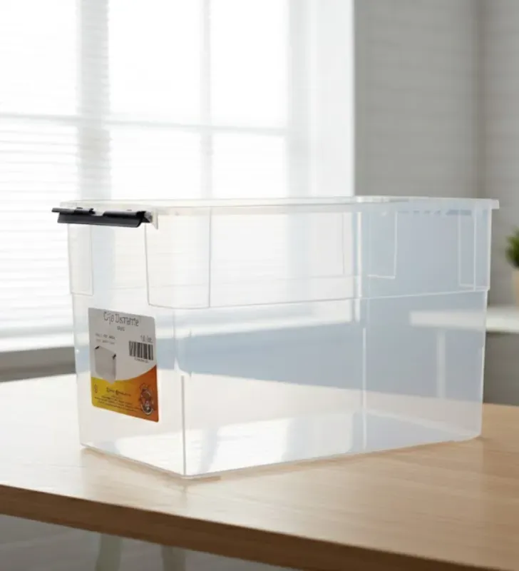 Caja Diamante 10 Litros D’NOVO - Organizador Cristal Transparente