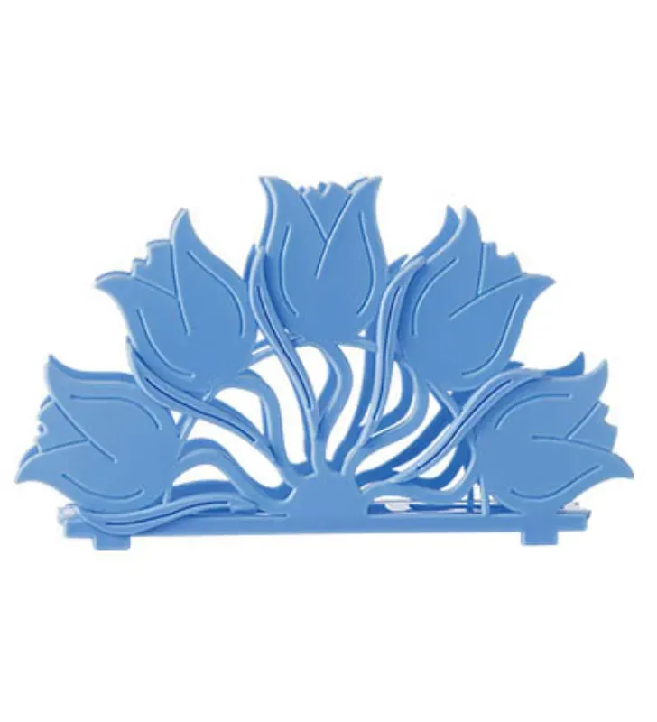 Servilletero Tulipanes PP Plastiapan FIE039 - Azul, Blanco, Rosa