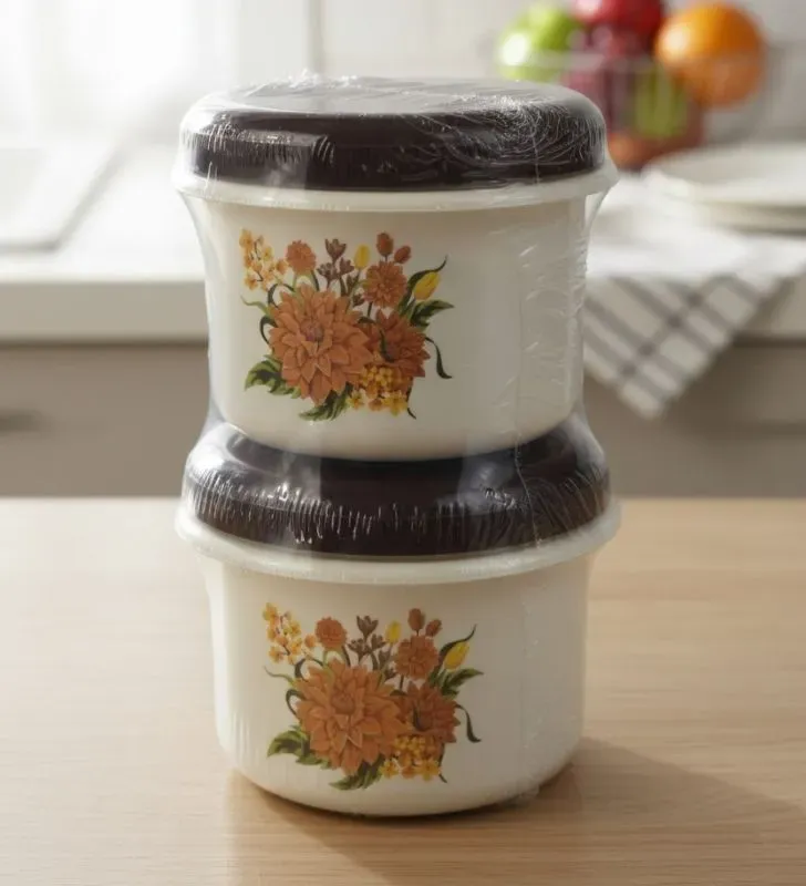 Paquete Twister Plastiapan 500ml (2 pzas) - Café/Blanco