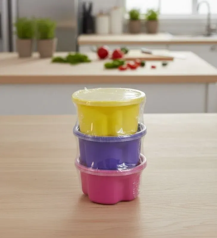 Set Bambán B3 Plastiapan 250ml (3 pzas) - Mini Contenedores