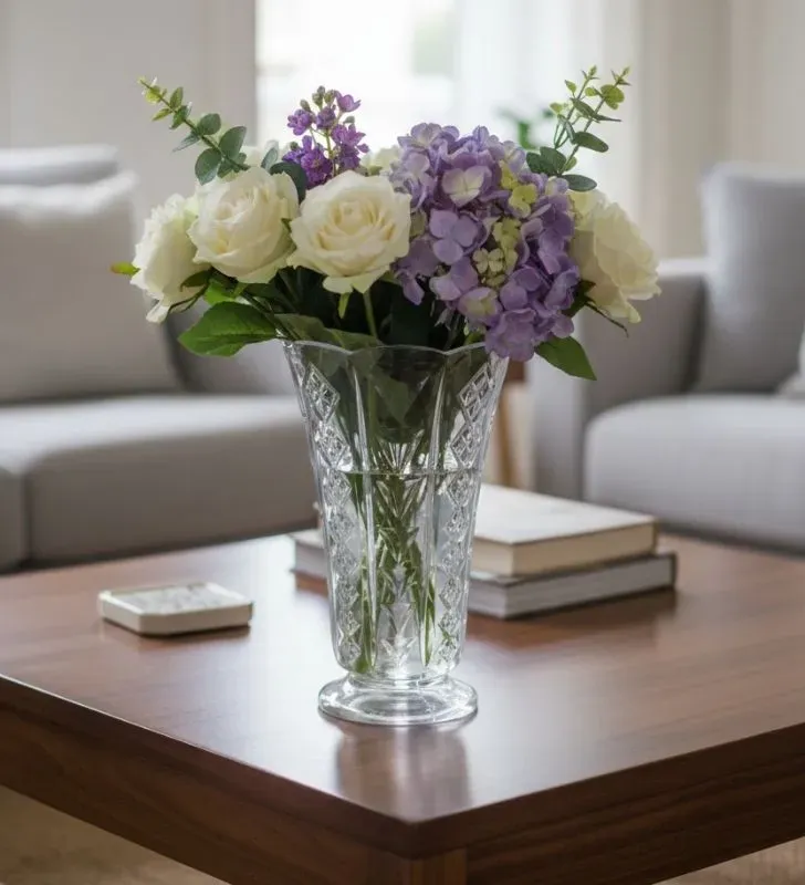 Florero París Plastiapan 500ml - Transparente y Resistente