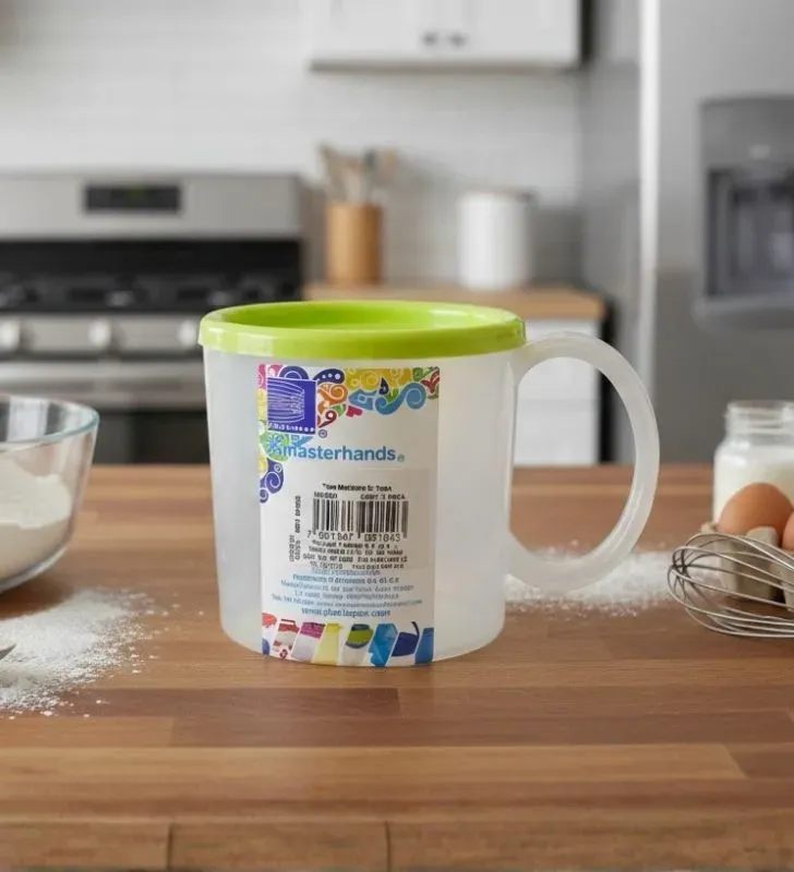 Taza Medidora con Tapa Plastiapan HOG054 - Varios Colores