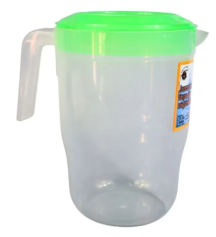 Jarra 3.75 Litros D’NOVO - Polipropileno Virgen con Tapa