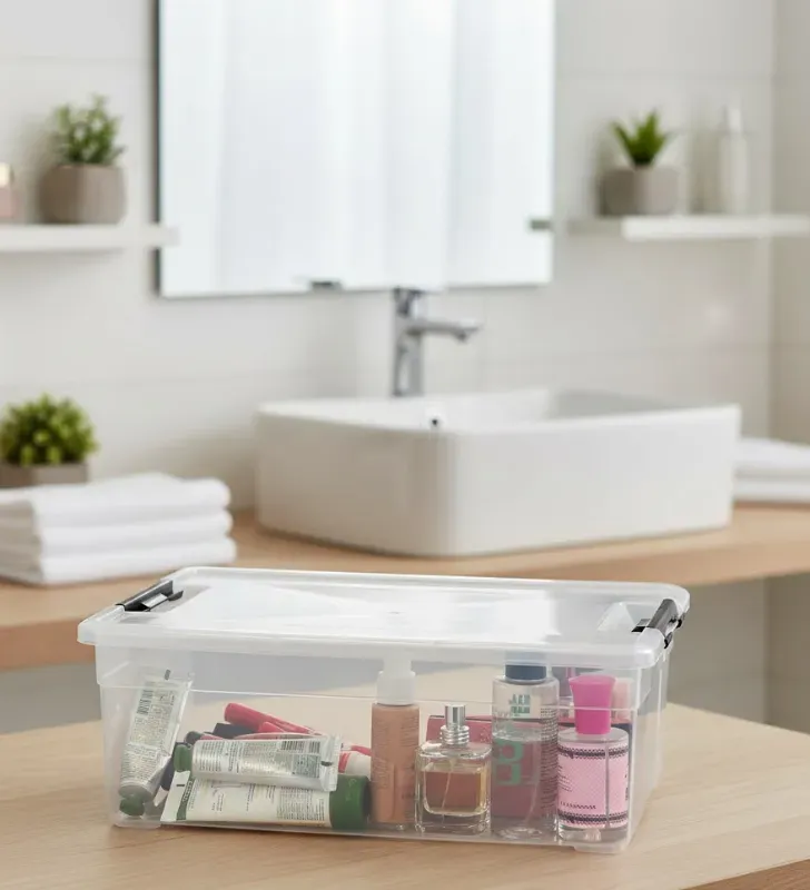 Caja Esmeralda 11 Litros D’NOVO - Organizador Cristal Hermético