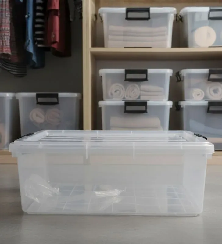 Caja Goliat 32 Litros D´NOVO - Organizador con Broches