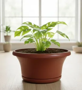 Maceta Turca D’NOVO 20 cm - Colores Barro y Chocolate