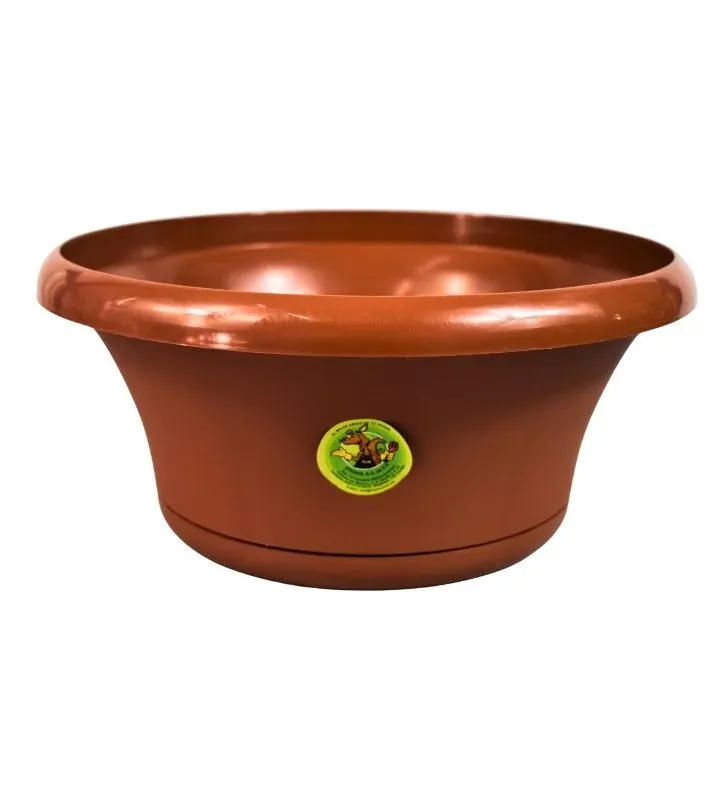 Maceta Turca D’NOVO 30 cm - Colores Barro y Chocolate