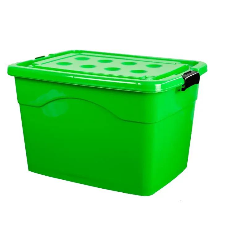 Caja Mileto 72 Litros D’NOVO con Ruedas y Broches