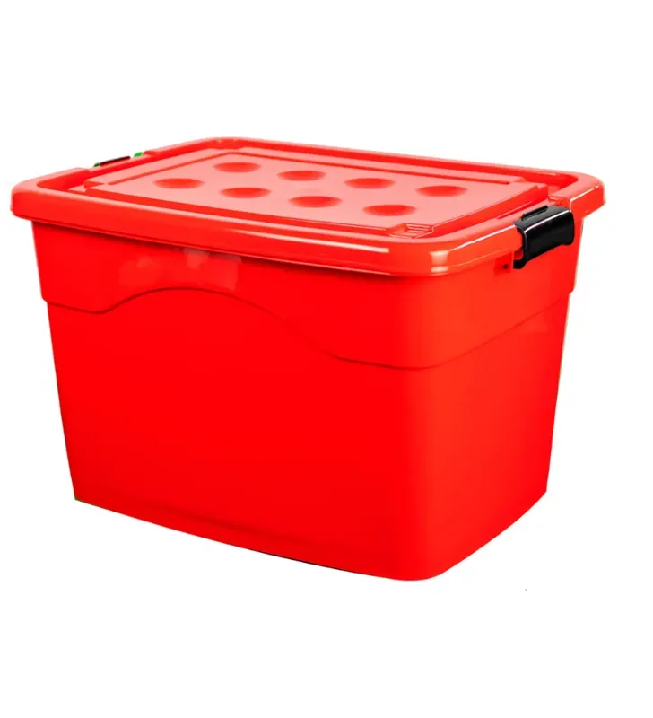 Caja Mileto 72 Litros D’NOVO con Ruedas y Broches