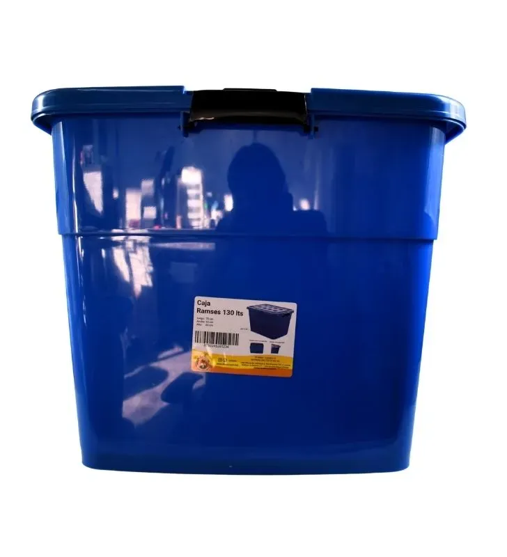 Caja Ramsés 130 Litros D’NOVO - La más grande con 6 ruedas