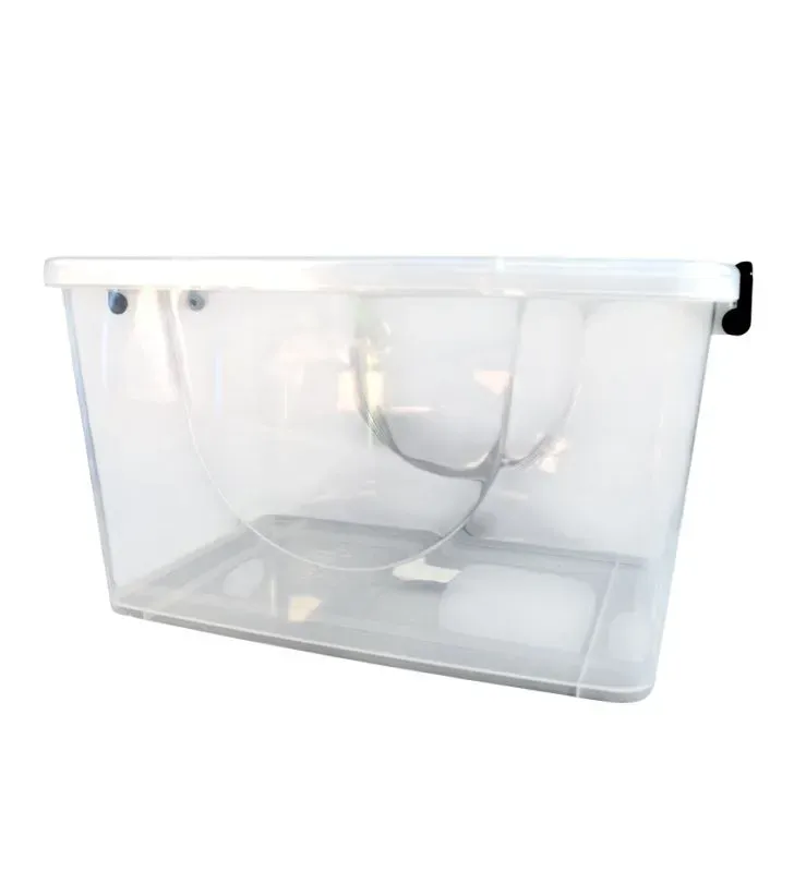 Caja Rosario 28 Litros D’NOVO - Cristal con Grapas de Seguridad