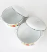 Jumbo Set CINSA Yubicela 318734 - Olla y Arrocera Blanca Silver