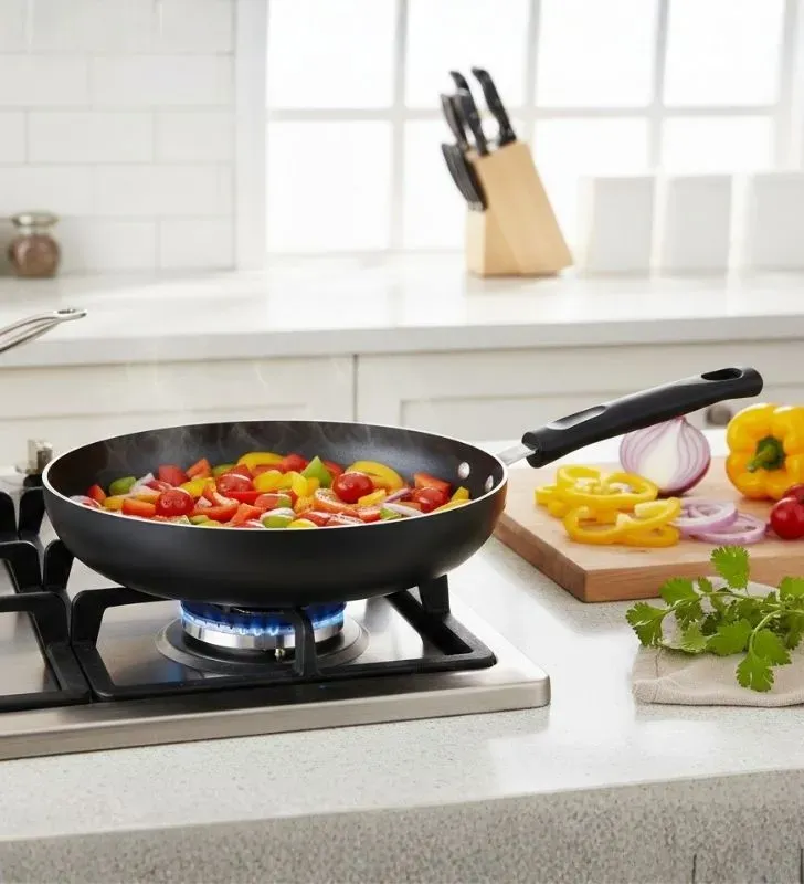 Sartén CINSA Forta 26 cm - Antiadherente Diamante 3 Capas