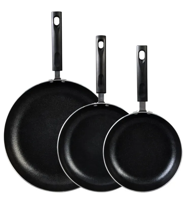 Juego de Sartenes CINSA Forta 3 Pzs - Antiadherente Diamante