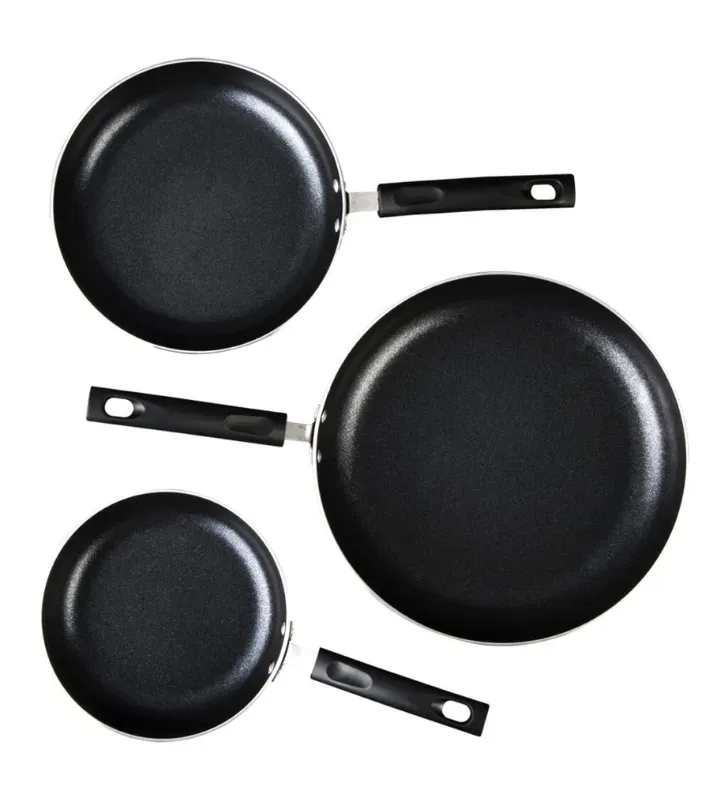 Juego de Sartenes CINSA Forta 3 Pzs - Antiadherente Diamante