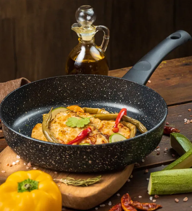 Sartén CINSA Roca 20 cm - Aluminio Forjado y Antiadherente 4 Capas