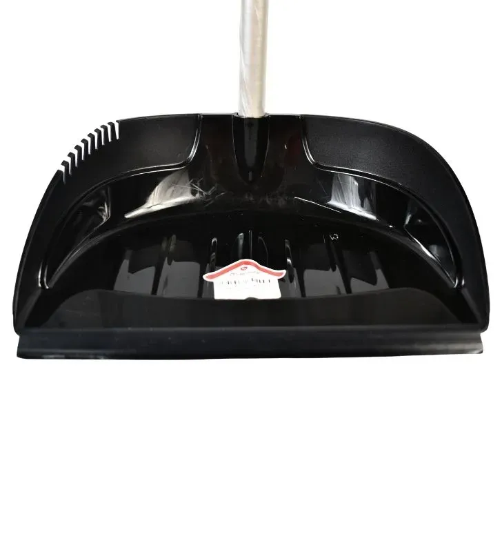 Recogedor Fijo Max Negro con Ceja Torosqui - Uso Rudo