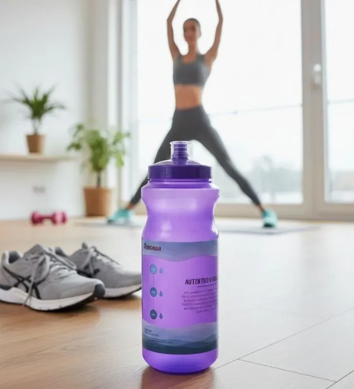 Vaso Sport TOROSQUI 1 Litro - Botella de Agua Libre de BPA