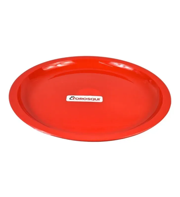 Plato Taquero TOROSQUI - Resistente, Reutilizable y Libre de BPA