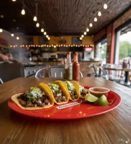 Plato Taquero TOROSQUI - Resistente, Reutilizable y Libre de BPA