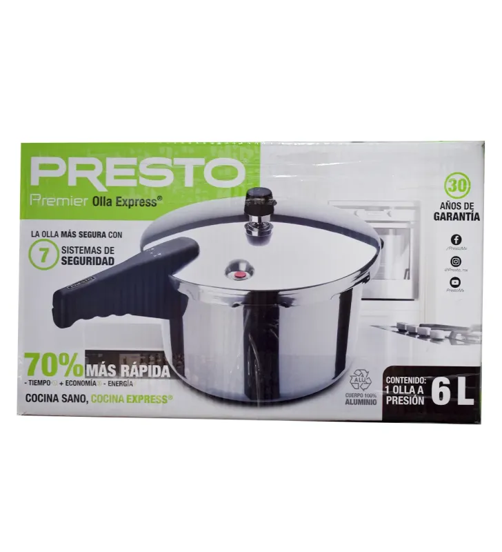 Olla de presión Presto Premier 6 L