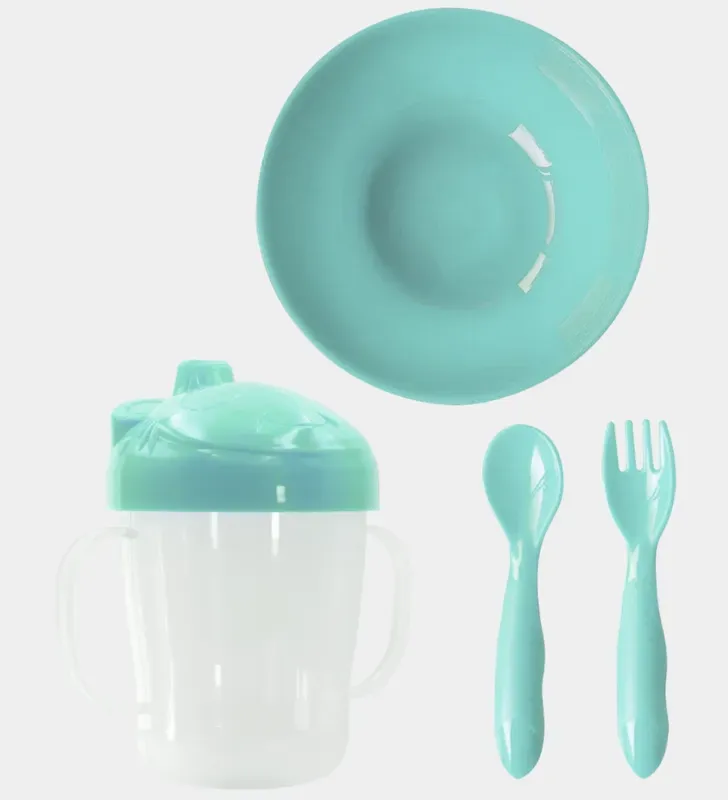 Baby Set de Alimentación TOROSQUI - 4 Piezas Libre de BPA