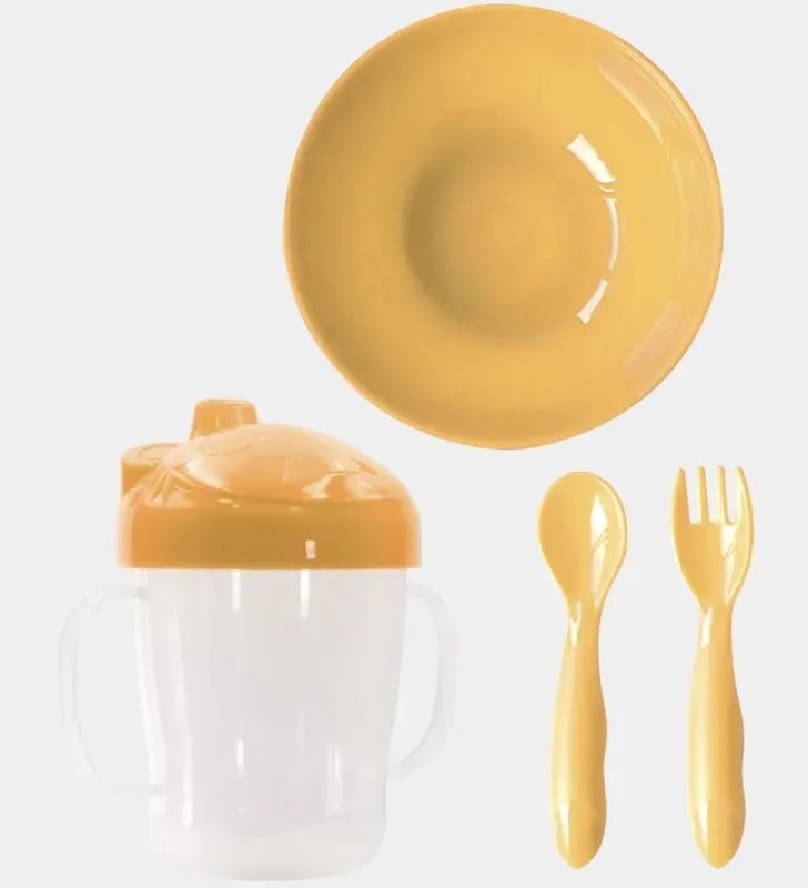 Baby Set de Alimentación TOROSQUI - 4 Piezas Libre de BPA