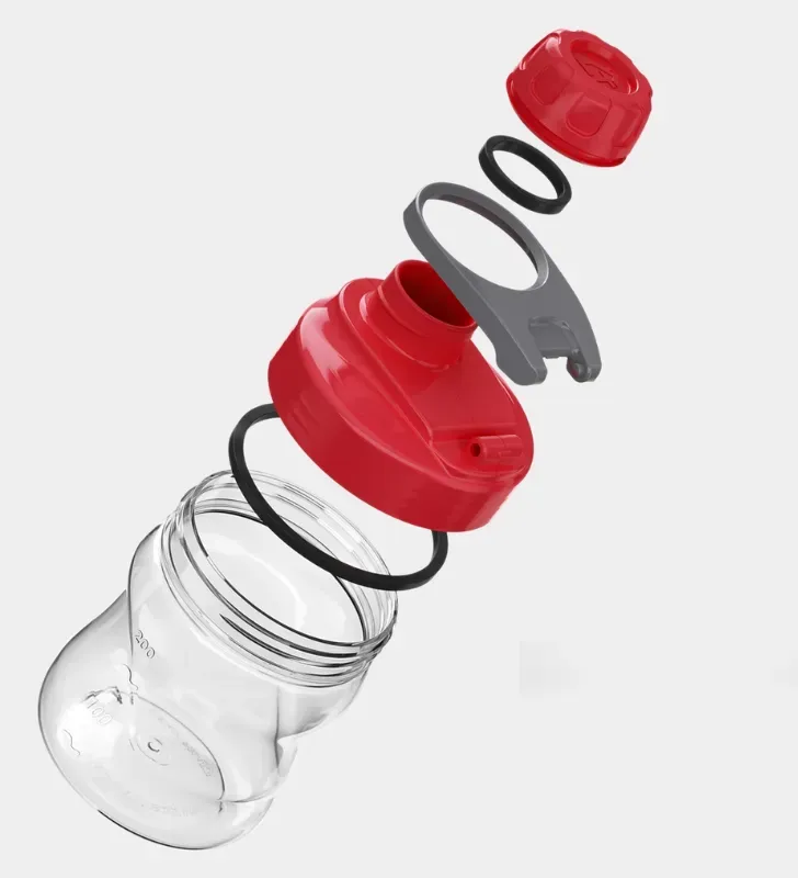 Botella Splash TOROSQUI 250 ml - Mini Mezclador Libre de BPA