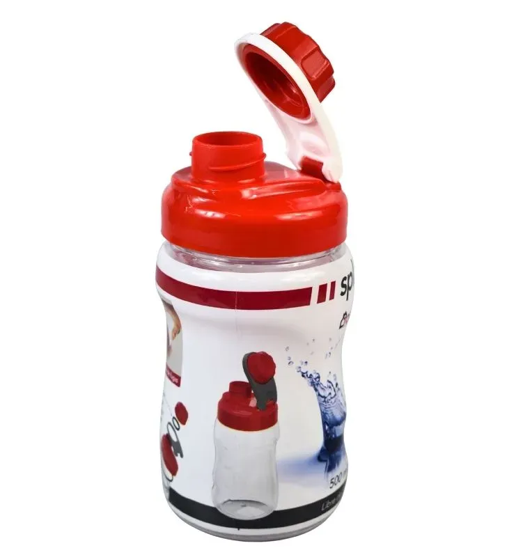Botella Splash TOROSQUI 500 ml - Mezclador de Proteína Libre de BPA