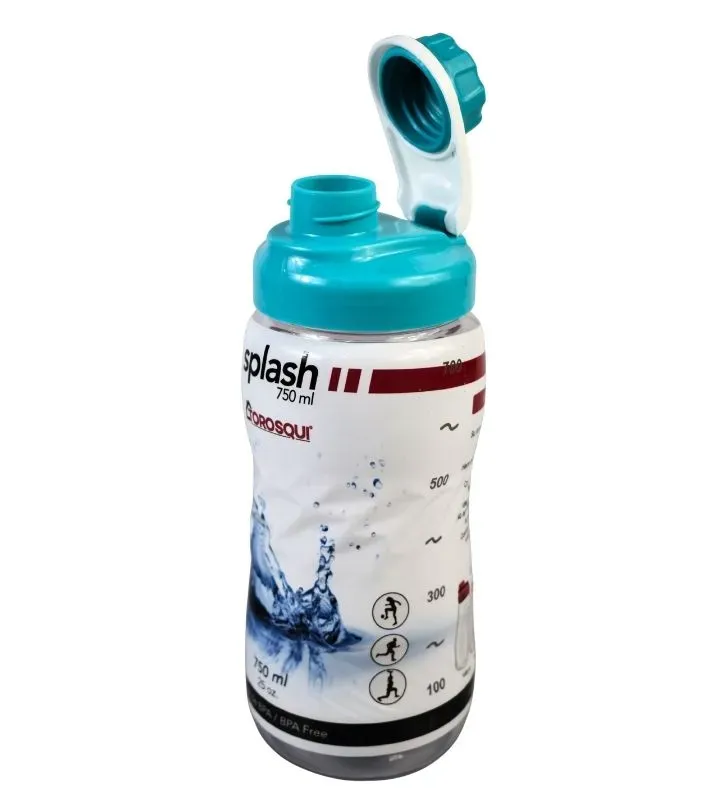 Botella Splash TOROSQUI 750 ml - Mezclador Hermético BPA Free