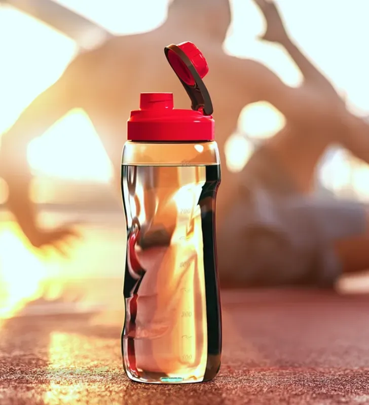 Botella Splash TOROSQUI 1 Litro - Mezclador Hermético BPA Free