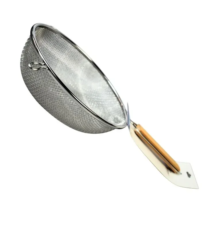 Colador Travessa 24cm Acero Inox - Malla Doble Industrial