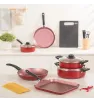 Wok 28 cm rojo Classic – antiadherente, ideal salteados