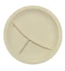 Plato 3 Secciones 9" Melamina Beige TRAVESSA - Resistente e Institucional