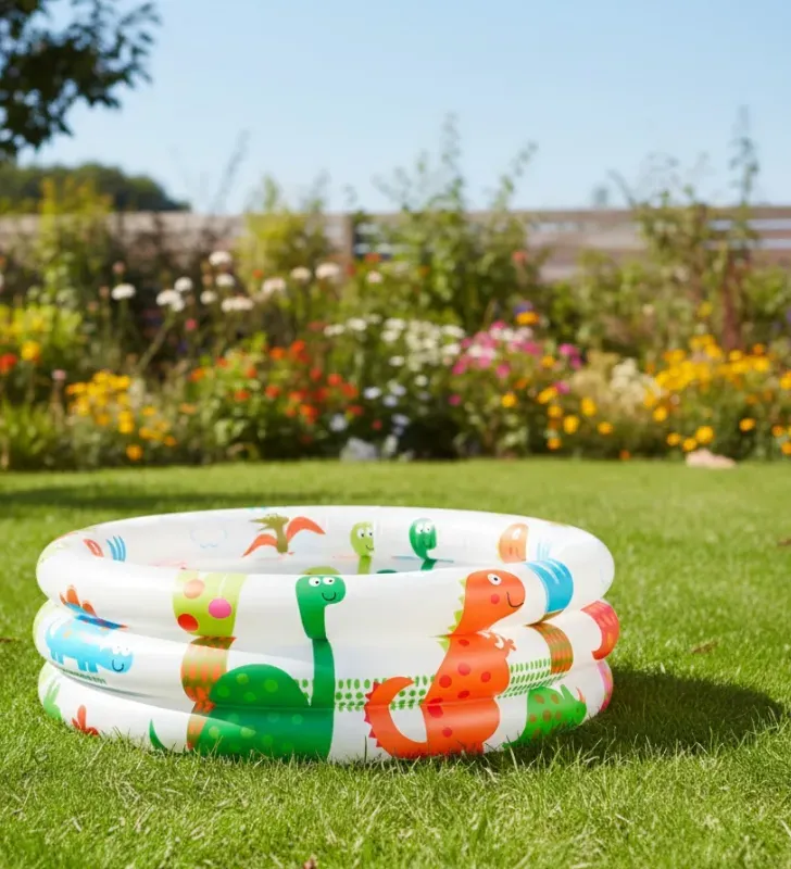 Piscina Inflable Infantil INTEX 57106NP - 61x22cm con Piso Acolchado