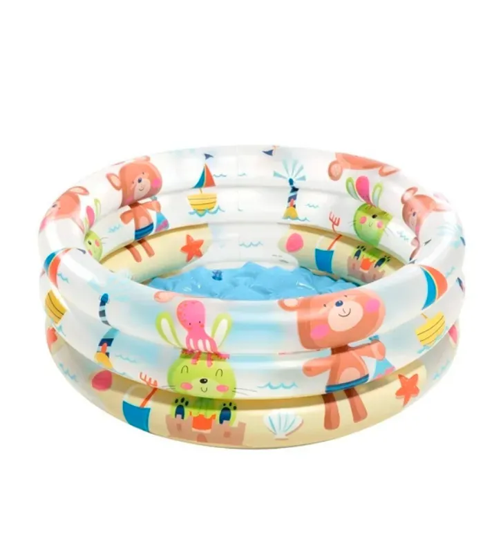 Piscina Inflable Infantil INTEX 57106NP - 61x22cm con Piso Acolchado