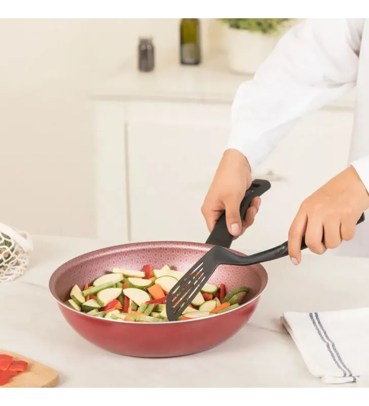 Wok 28 cm rojo Classic – antiadherente, ideal salteados