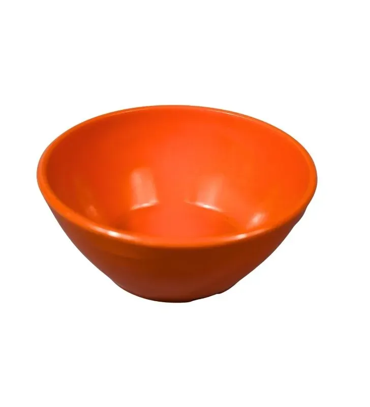 Tazón 5.5" Melamina Naranja TRAVESSA - Resistente y Moderno