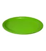 Plato Ovalado 11.5" Melamina Verde TRAVESSA - Resistente y Amplio