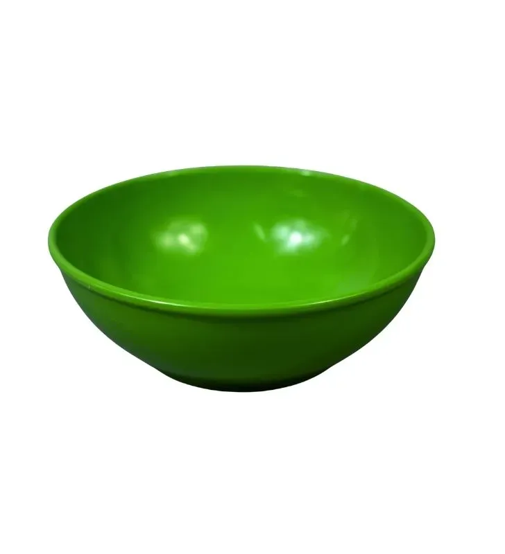 Tazón 6.5" Melamina Verde TRAVESSA - Irrompible e Institucional
