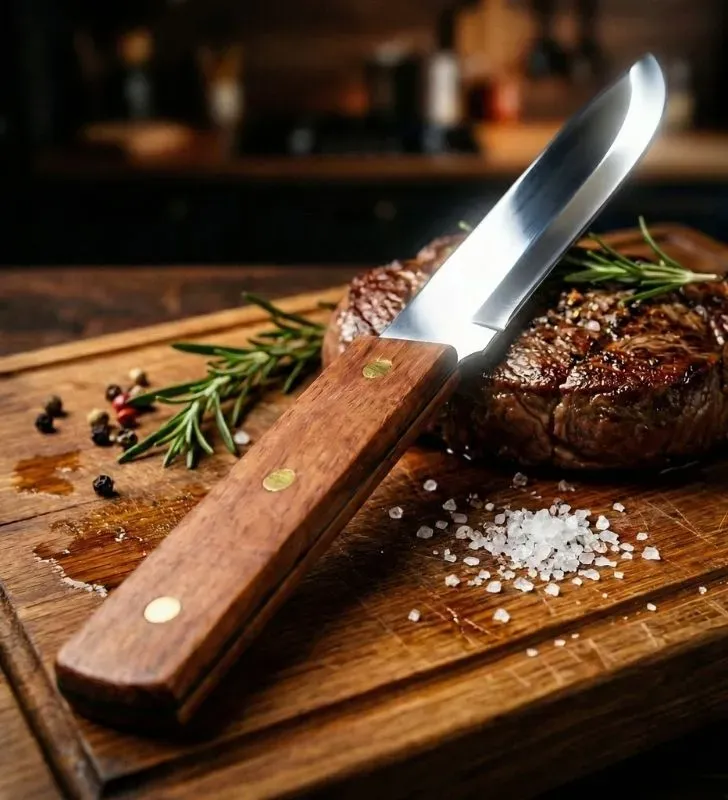 Cuchillo Carnicero 6" Travessa Mango de Madera - Profesional